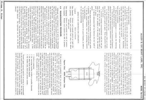 Hampshire RA-101A; DuMont Labs, Allen B (ID = 729199) TV Radio