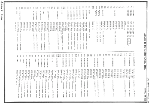 Hampshire RA-101B; DuMont Labs, Allen B (ID = 729388) TV-Radio