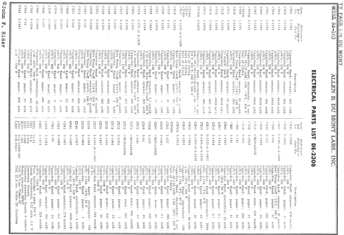 Meadowbrook RA-103; DuMont Labs, Allen B (ID = 722348) TV-Radio