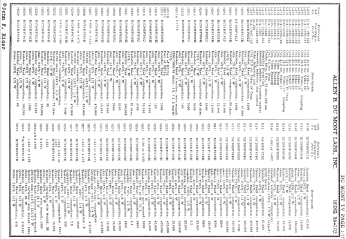 Meadowbrook RA-103; DuMont Labs, Allen B (ID = 722349) TV-Radio