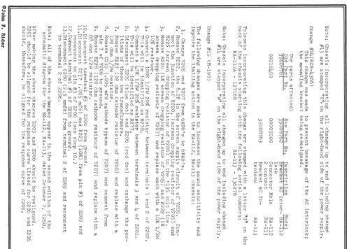 Mt. Vernon RA-112-A3; DuMont Labs, Allen B (ID = 739285) TV Radio