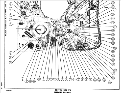 Northfield 21 Ch= RA-502; DuMont Labs, Allen B (ID = 887966) Television