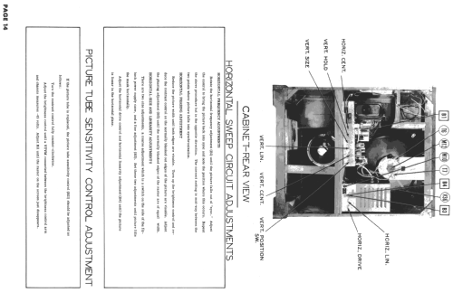 Sussex RA-105B; DuMont Labs, Allen B (ID = 730386) Television