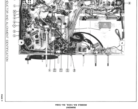 Sussex RA-105B; DuMont Labs, Allen B (ID = 730391) Television