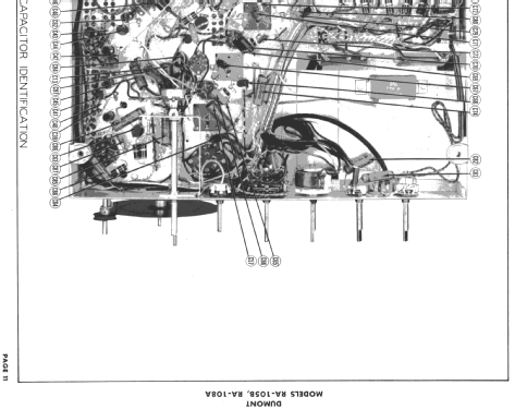 Sussex RA-105B; DuMont Labs, Allen B (ID = 730394) Television