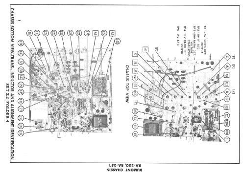 Taft Ch= RA-350; DuMont Labs, Allen B (ID = 2130364) Fernseh-E