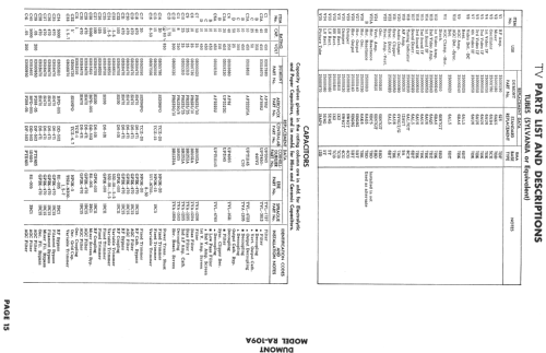 Winslow RA-109-A1; DuMont Labs, Allen B (ID = 731699) TV Radio