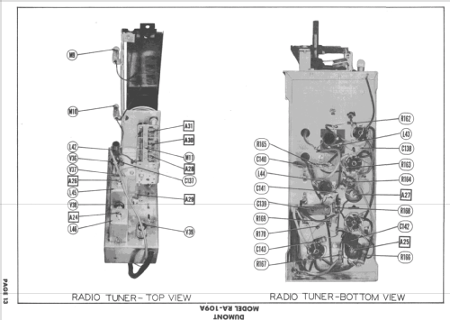 Winslow RA-109-A5; DuMont Labs, Allen B (ID = 732205) TV-Radio