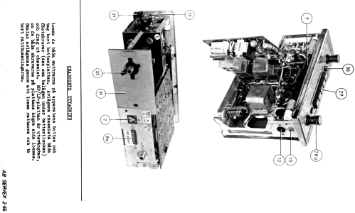 Autoport T52385; Dux Radio AB; (ID = 1609543) Radio