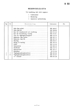 B50; Dux Radio AB; (ID = 2750315) Radio