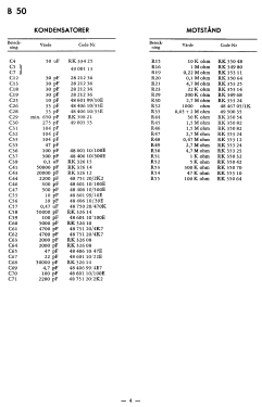 B50; Dux Radio AB; (ID = 2750316) Radio