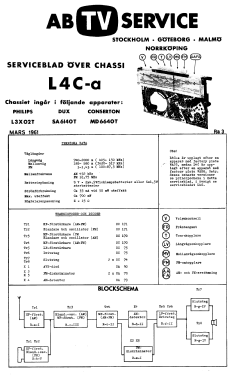 Lagun SA6140T Ch= L4C / Ch= L4C-a; Dux Radio AB; (ID = 2880762) Radio