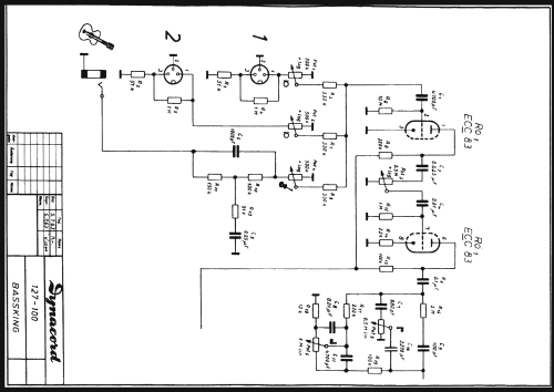 Bass-King BK; Dynacord W. (ID = 375154) Ampl/Mixer