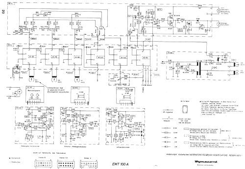 Eminent - Mischpult-Verstärker 100A; Dynacord W. (ID = 1207887) Ampl/Mixer