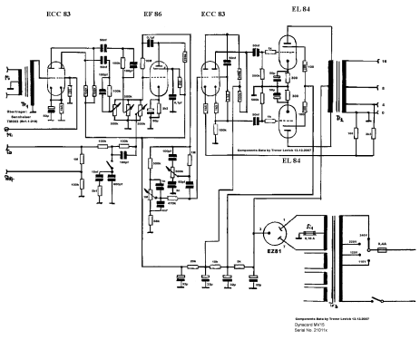 MV15; Dynacord W. (ID = 1873365) Ampl/Mixer