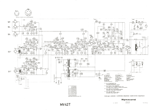 ELA-Mischverstärker MV42T; Dynacord W. (ID = 2997836) Ampl/Mixer