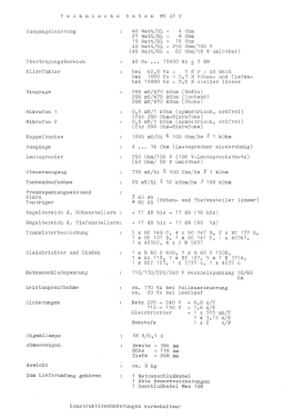 ELA-Mischverstärker MV42T; Dynacord W. (ID = 2997837) Verst/Mix