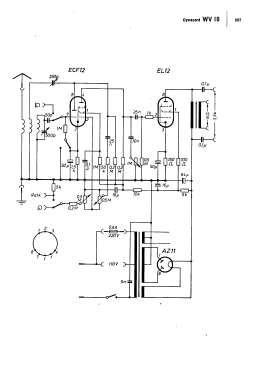 WV-10; Dynacord W. (ID = 2982618) Ampl/Mixer