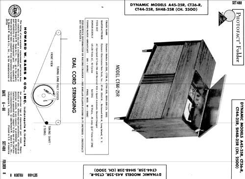 CT36R Ch= 2500; Dynamic Electronics (ID = 561673) Radio