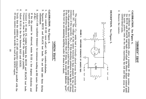 Capacitor Analyst B&K 801; B&K Precision, (ID = 1246503) Equipment