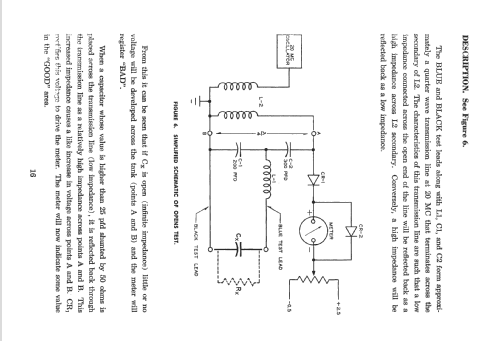 Capacitor Analyst B&K 801; B&K Precision, (ID = 1246504) Equipment