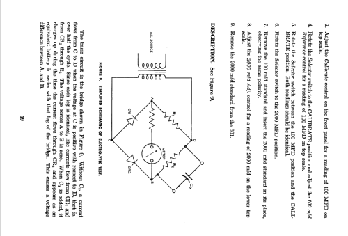 Capacitor Analyst B&K 801; B&K Precision, (ID = 1246507) Equipment