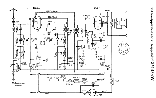 3/48GW; EAK, Elektro- (ID = 17574) Radio