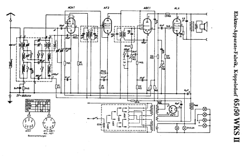 65/50WKS II ; EAK, Elektro- (ID = 17563) Radio