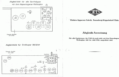 88/48W; EAK, Elektro- (ID = 533571) Radio