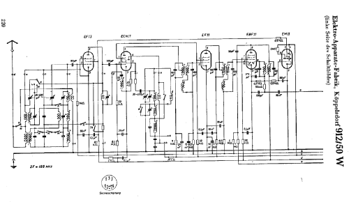 912/50W; EAK, Elektro- (ID = 17556) Radio