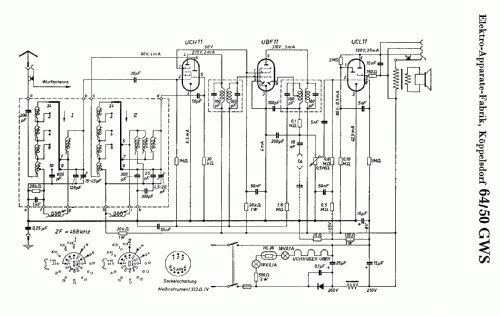 'Zwergsuper' Super 64/50GWP ; EAK, Elektro- (ID = 20527) Radio