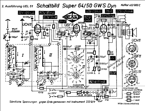 'Zwergsuper' Super 64/50GWP ; EAK, Elektro- (ID = 497976) Radio