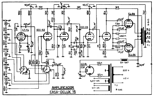 Amplificador DE LUX 15; EASA Engenheiros (ID = 1961147) Kit