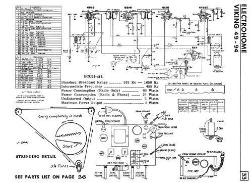 Viking 49-94 ECC61-419 ; Eaton Co. Ltd., The (ID = 2329693) Radio