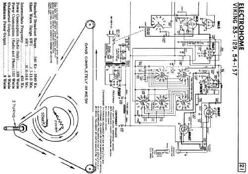 Viking 53-129; Eaton Co. Ltd., The (ID = 2141882) Radio