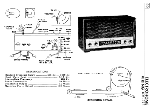 Viking RM-278 ; Eaton Co. Ltd., The (ID = 2258611) Radio