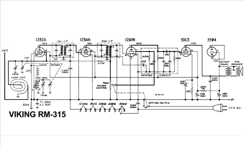 Viking RM-315; Eaton Co. Ltd., The (ID = 1231445) Radio