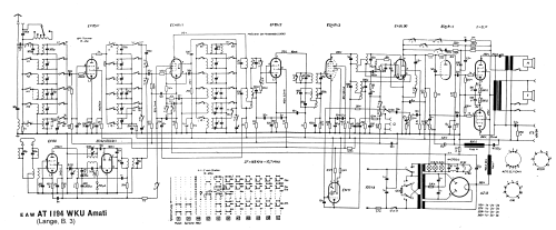 Großsuper Amati AT1194WKU; EAW, Elektro- (ID = 2172282) Radio