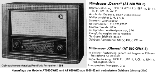 Oberon AT-Super 560GWk3; EAW, Elektro- (ID = 2167536) Radio