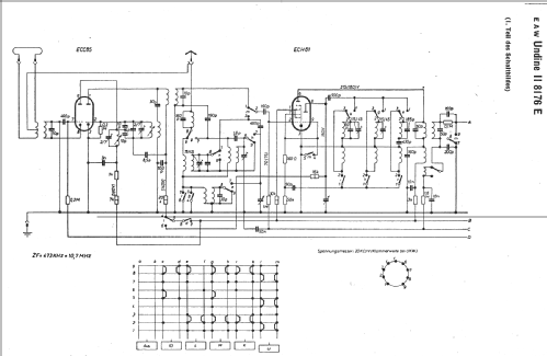 Undine II 8176E; EAW, Elektro- (ID = 12341) Radio