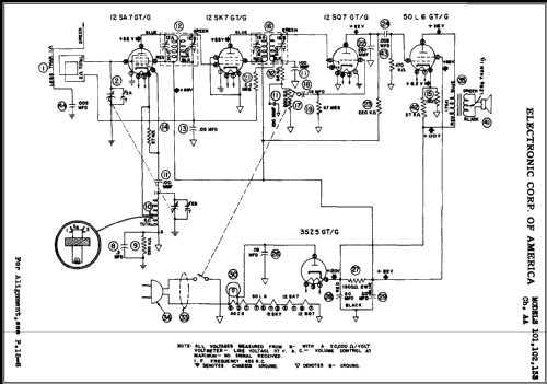 101 Ch= AA; ECA, New York (ID = 455819) Radio