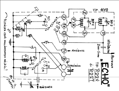 241V; Echo, Vörös Rezső (ID = 2435102) Radio