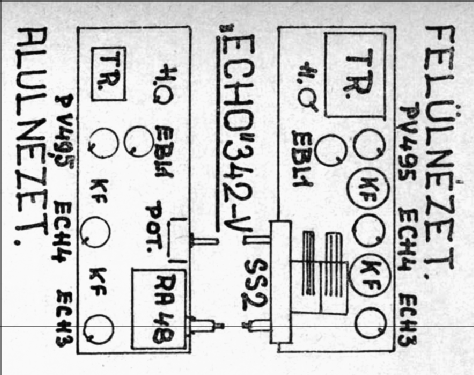 342V; Echo, Vörös Rezső (ID = 2436481) Radio