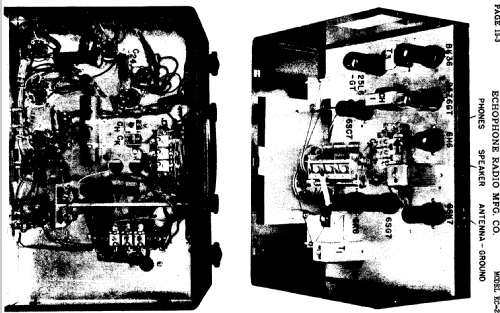 EC-2 Communication Receiver; Echophone Radio, Inc (ID = 747980) Radio