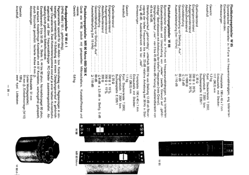 Flachbahnregler W85; Eckmiller H. Dipl.- (ID = 2013947) Radio part