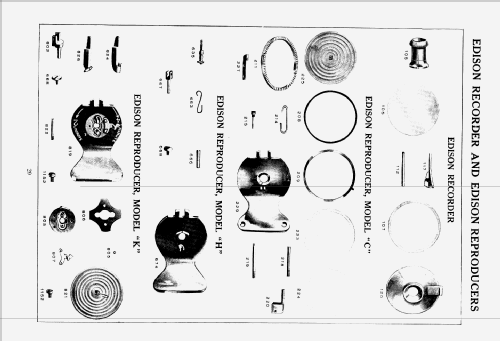 Reproducers for Cylinder Phonographs ; Edison, Thomas A., (ID = 1421775) Microphone/PU