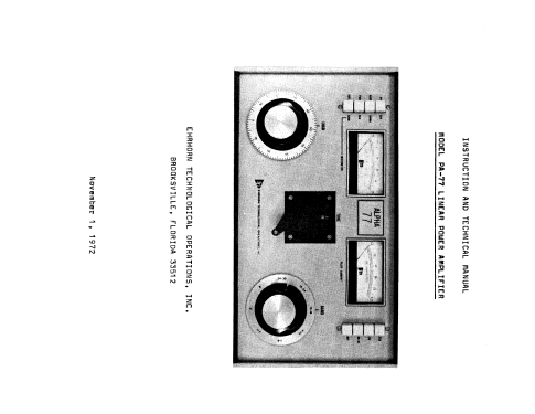 Alpha 77 ; Ehrhorn (ID = 1950273) RF-Ampl.