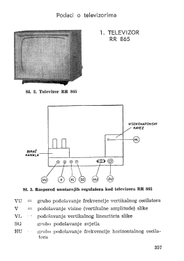 RR865; Ei, Elektronska (ID = 2751476) Televisore