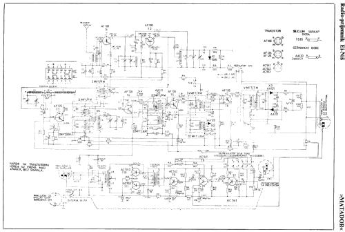 Matador T2A-505; Ei, Elektronska (ID = 2687959) Radio