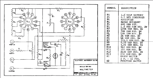 Analog Multimeter 556; EICO Electronic (ID = 468948) Equipment